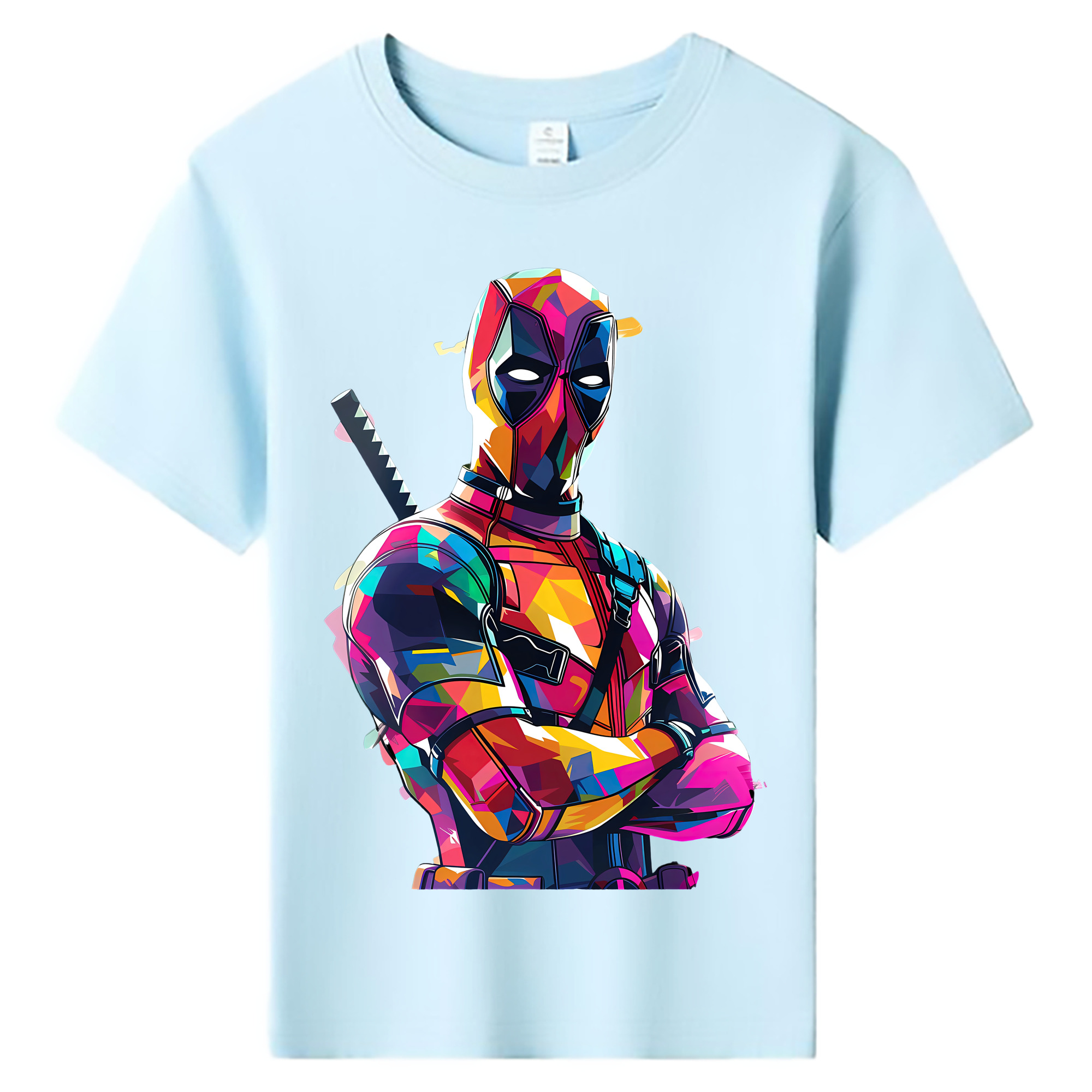 Deadpool デッドプール 綿100％キッズTシャツ（フロントプリント）